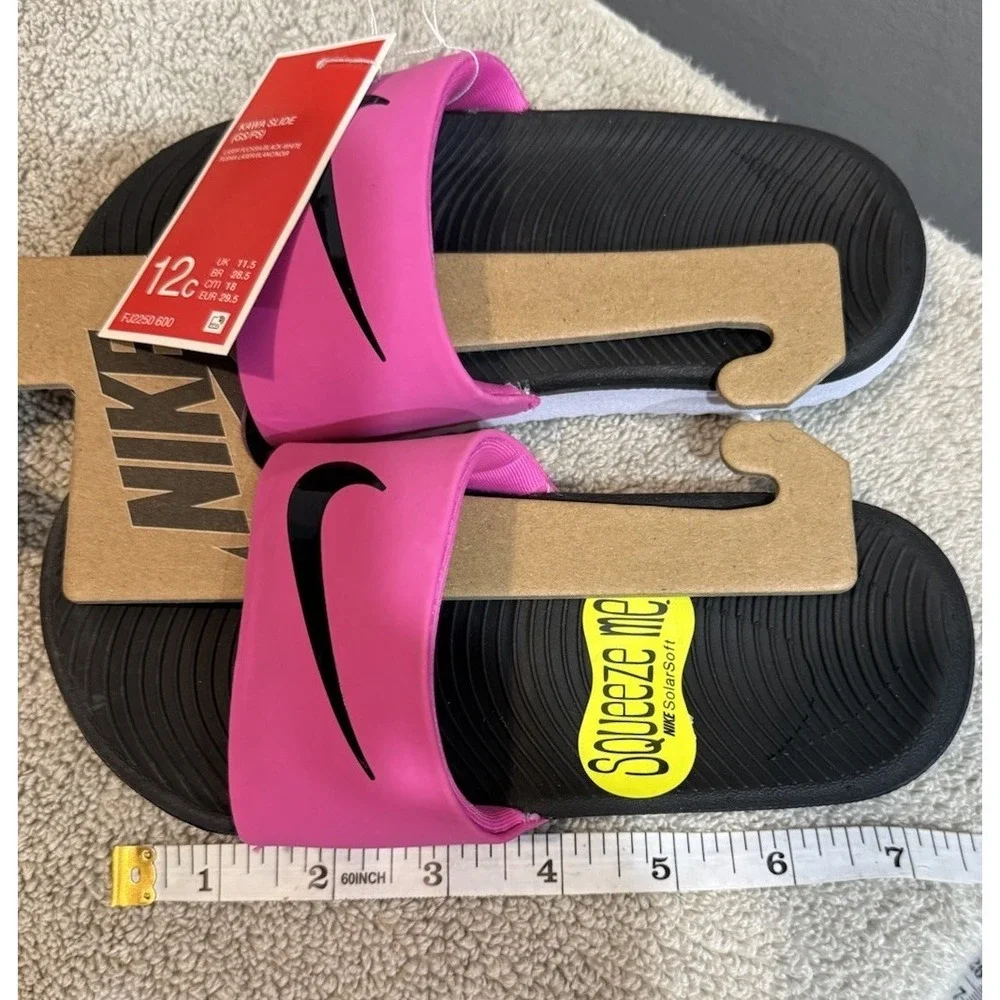 Nike new pink slides